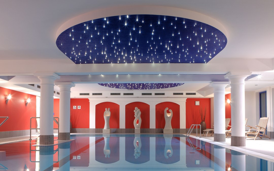 Indoor pool, part of the spa area, © S.Kirchhoff/ Hotel Badehaus Goor