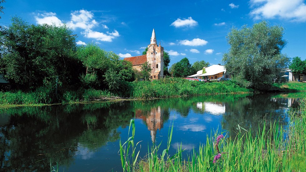Zamek Klempenow w pobliżu Breest - podróż w czasie do średniowiecza, © TMV/Grundner