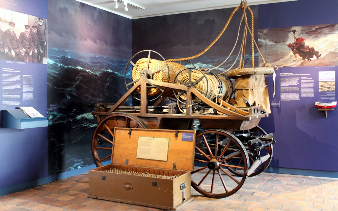 Lniany ambulans, © Heimatmuseum Warnemünde, Horst D. Schulz
